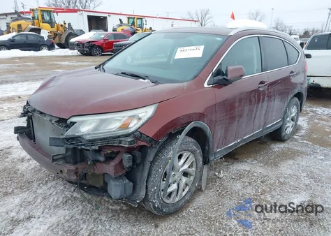 2016 Honda Cr-V Ex-L from USA, damaged, VIN 5J6RM4H79GL108592